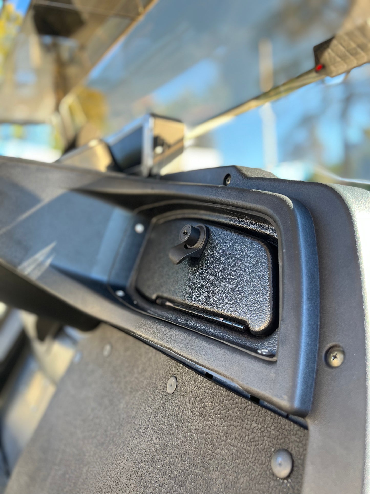 Golf Cart Locking Dashboard Covers