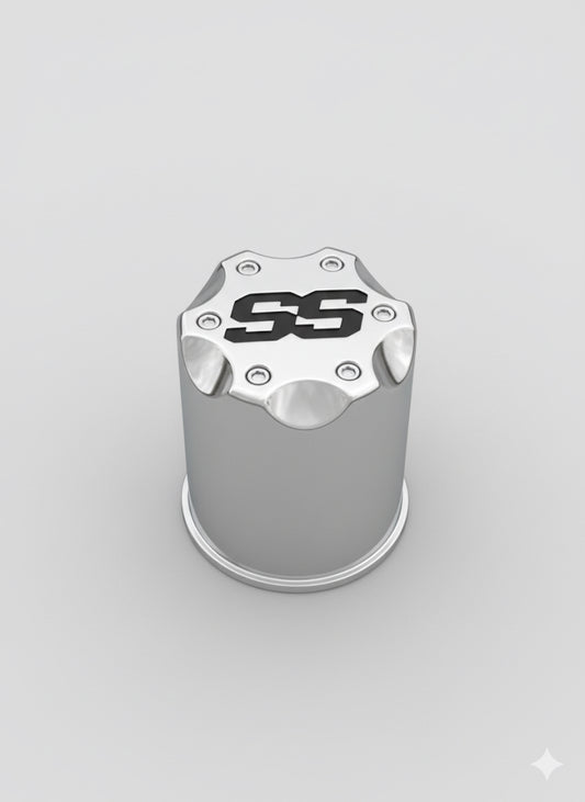 Golf Cart Center Wheel Caps (SS)