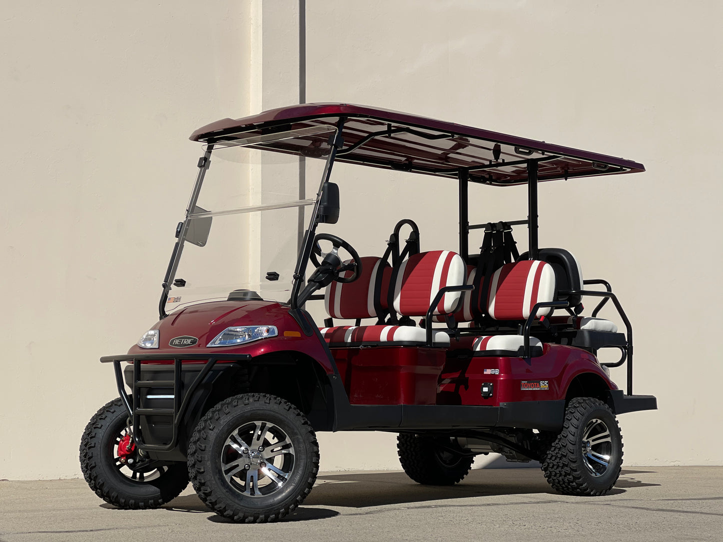 Golf Cart Clear Foldable Windshield