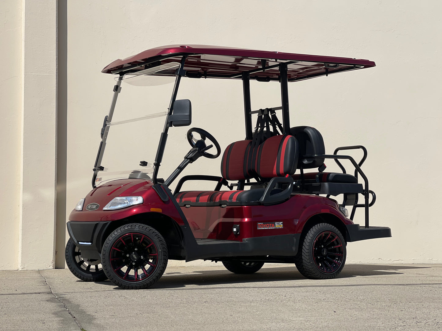 Golf Cart Clear Foldable Windshield