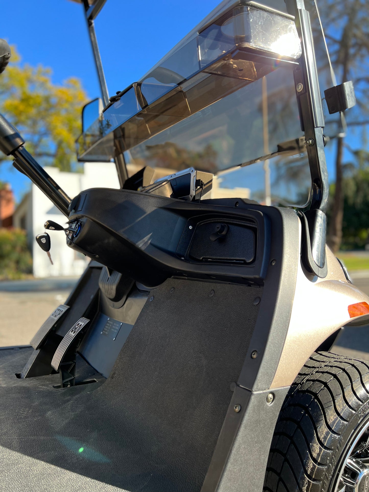 Golf Cart Locking Dashboard Covers
