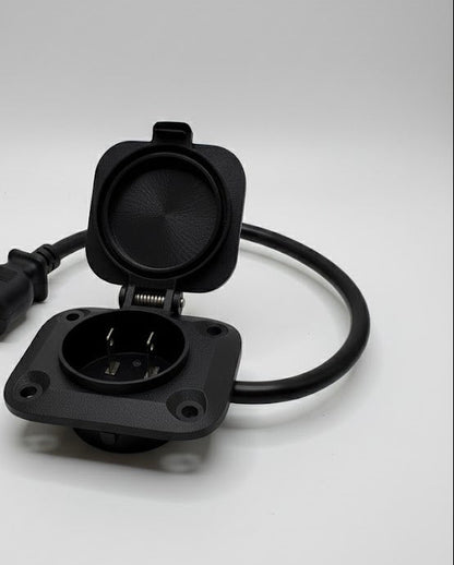 Universal On Board Charging Receptacle