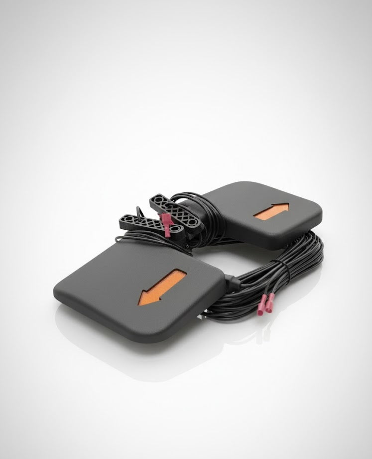 2 Pc Golf Cart Side Mirrors