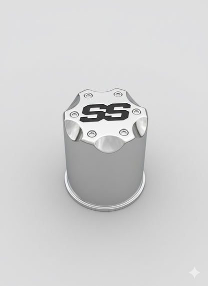 Golf Cart Center Wheel Caps (SS)
