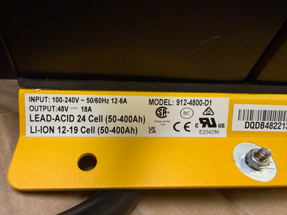 Delta Q Charger 912-4800-D1